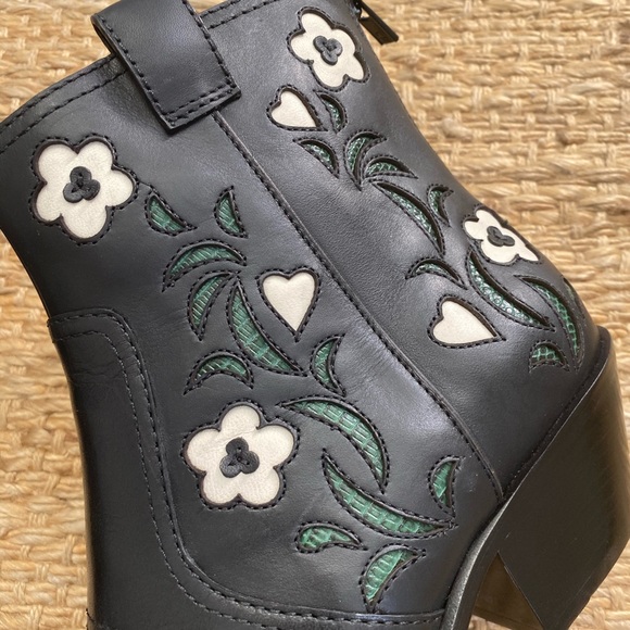 Loeffler Randall Joni Western Womens Ankle Boots - Picture 5 of 9